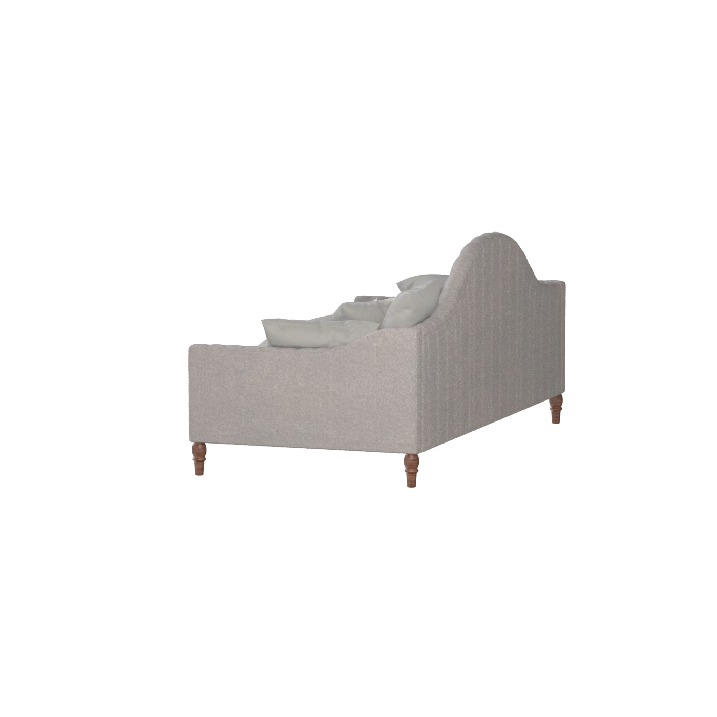 Lit de repos Elise aux courbes élégantes et au confort polyvalent