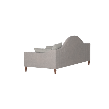 Lit de repos Elise aux courbes élégantes et au confort polyvalent