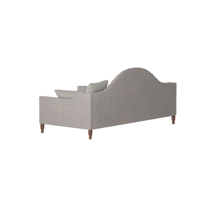 Lit de repos Elise aux courbes élégantes et au confort polyvalent