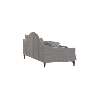 Lit de repos Elise aux courbes élégantes et au confort polyvalent