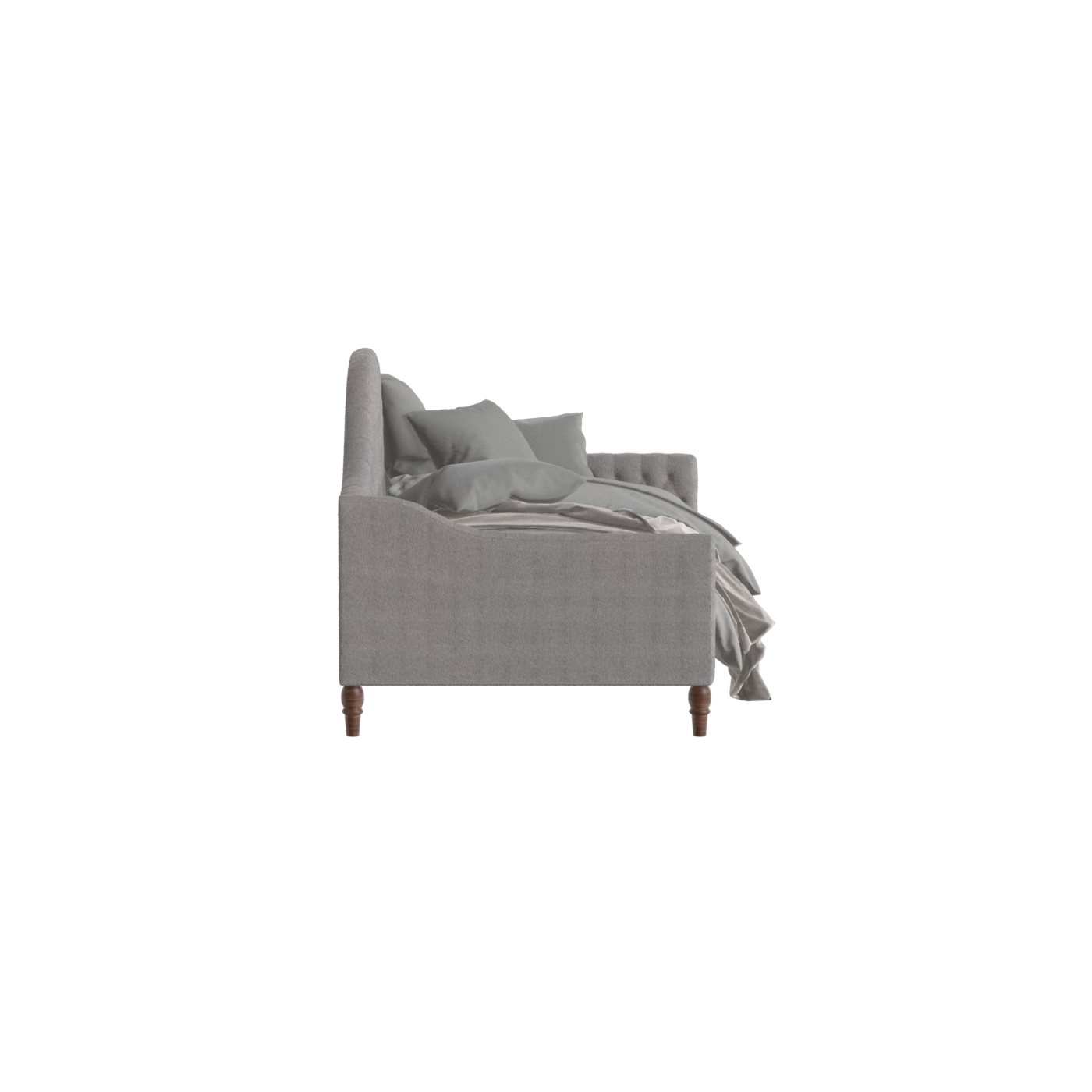 Lit de repos Elise aux courbes élégantes et au confort polyvalent