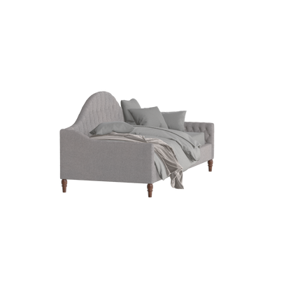 Lit de repos Elise aux courbes élégantes et au confort polyvalent