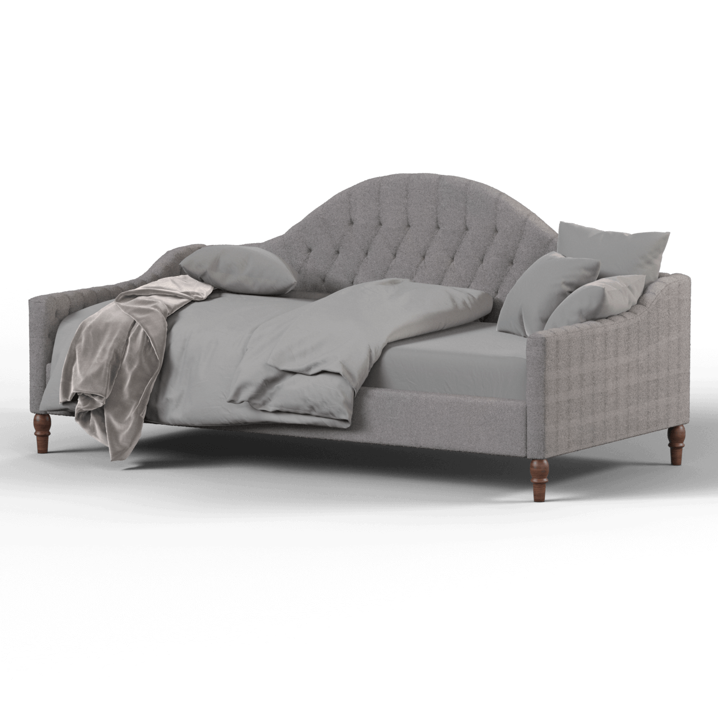 Lit de repos Elise aux courbes élégantes et au confort polyvalent