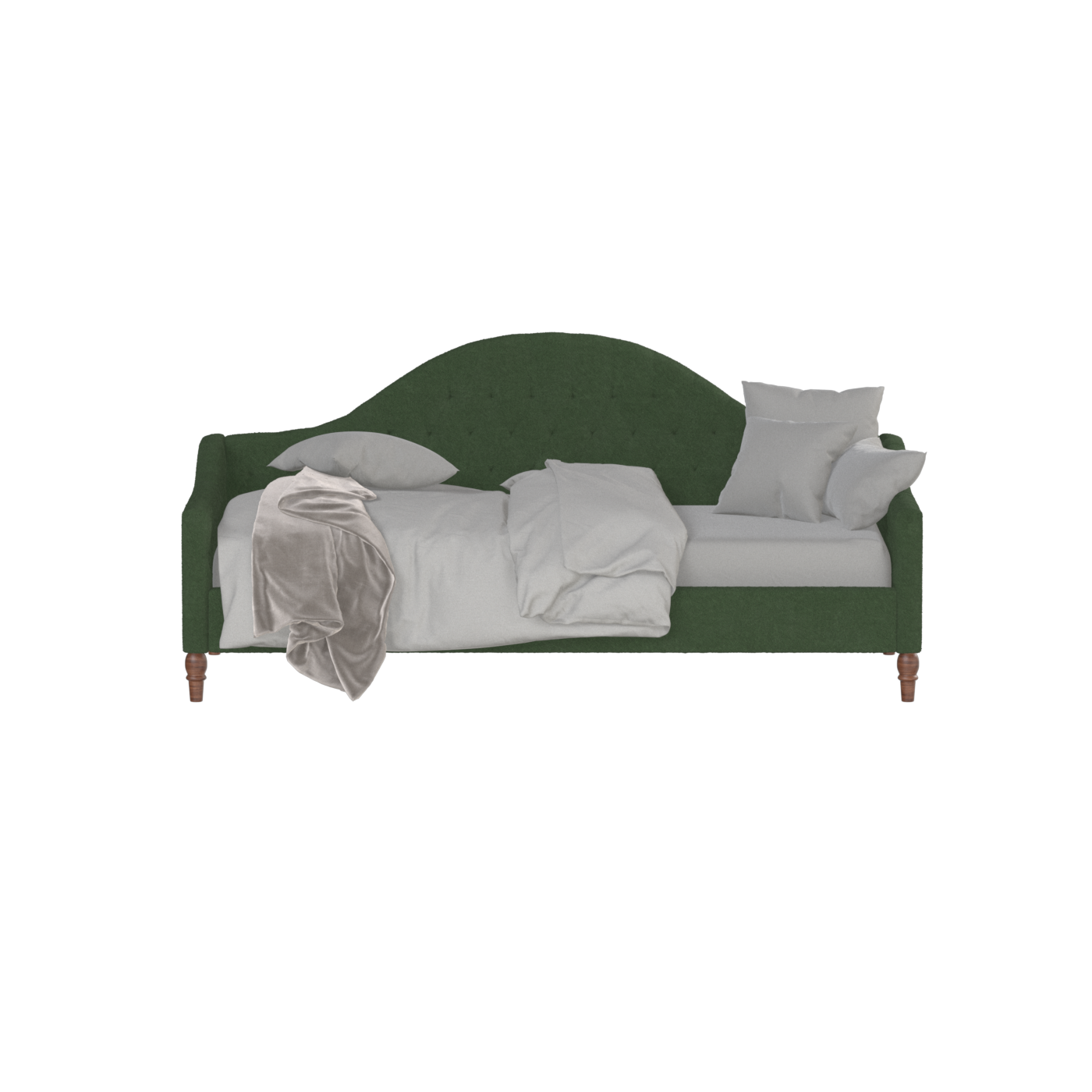 Elise Daybed with Elegant Curves and Versatile Comfort