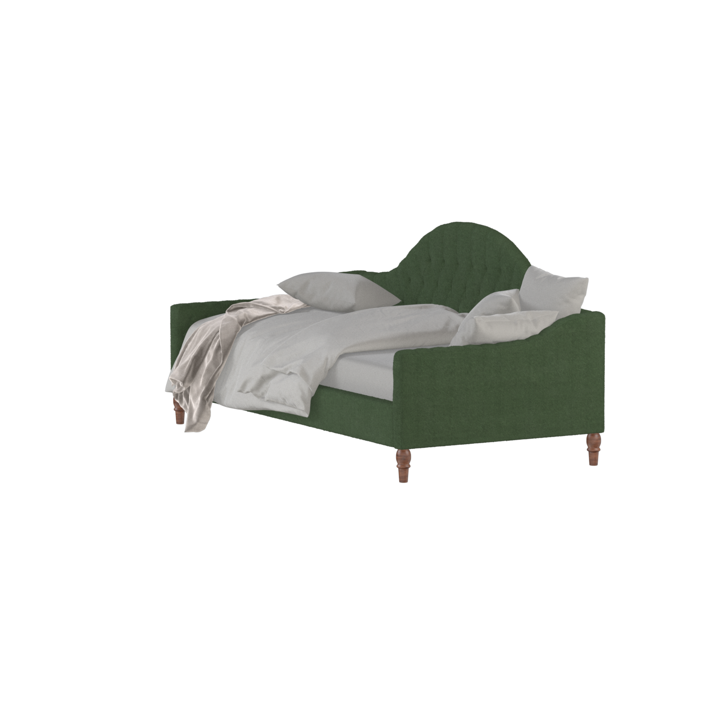 Elise Daybed with Elegant Curves and Versatile Comfort