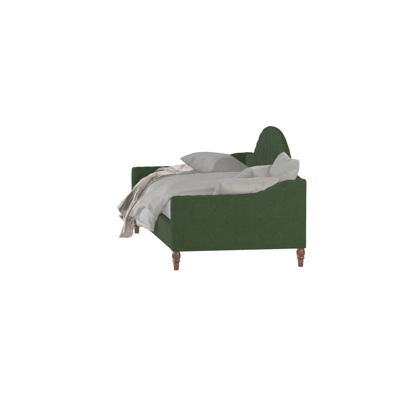 Elise Daybed with Elegant Curves and Versatile Comfort