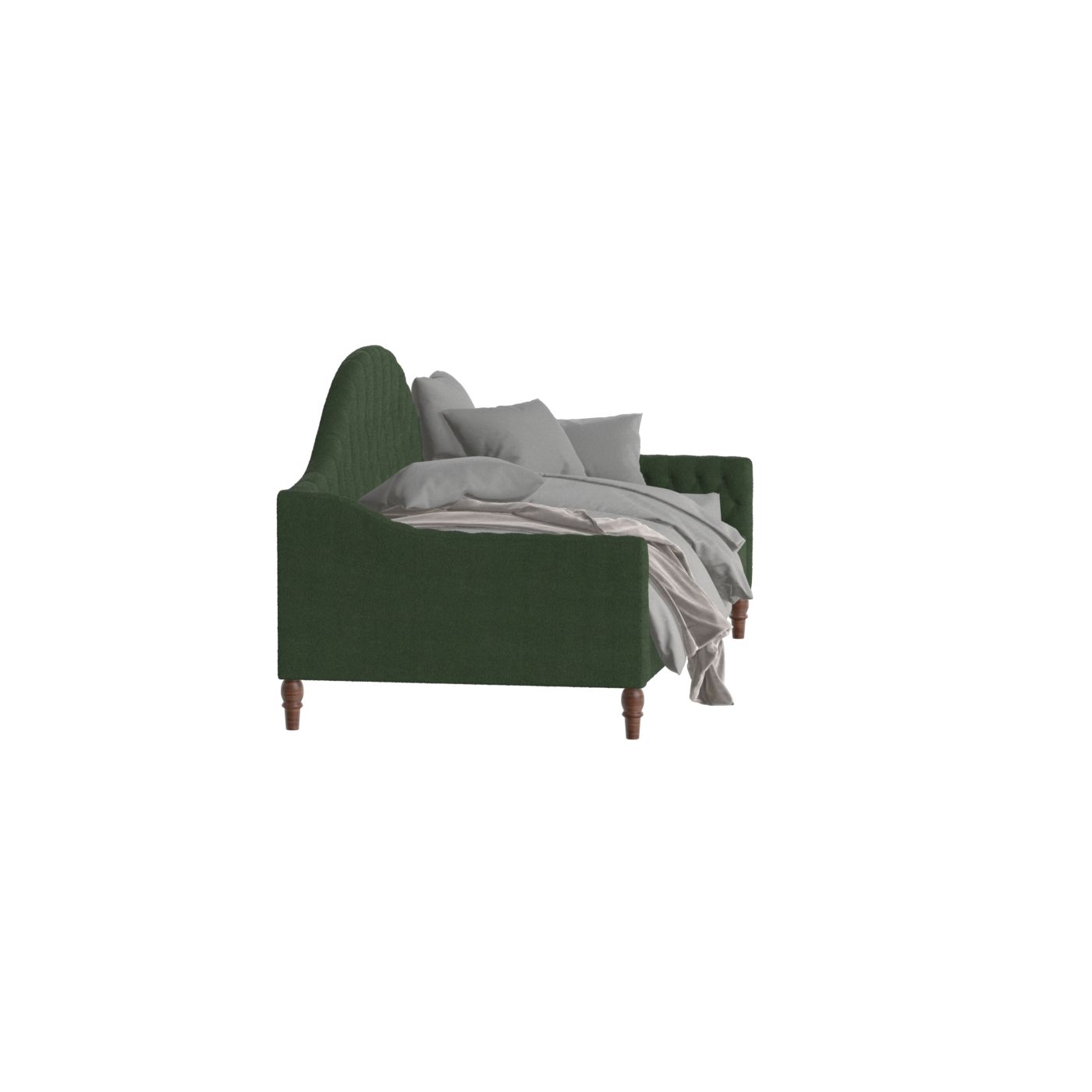 Elise Daybed with Elegant Curves and Versatile Comfort