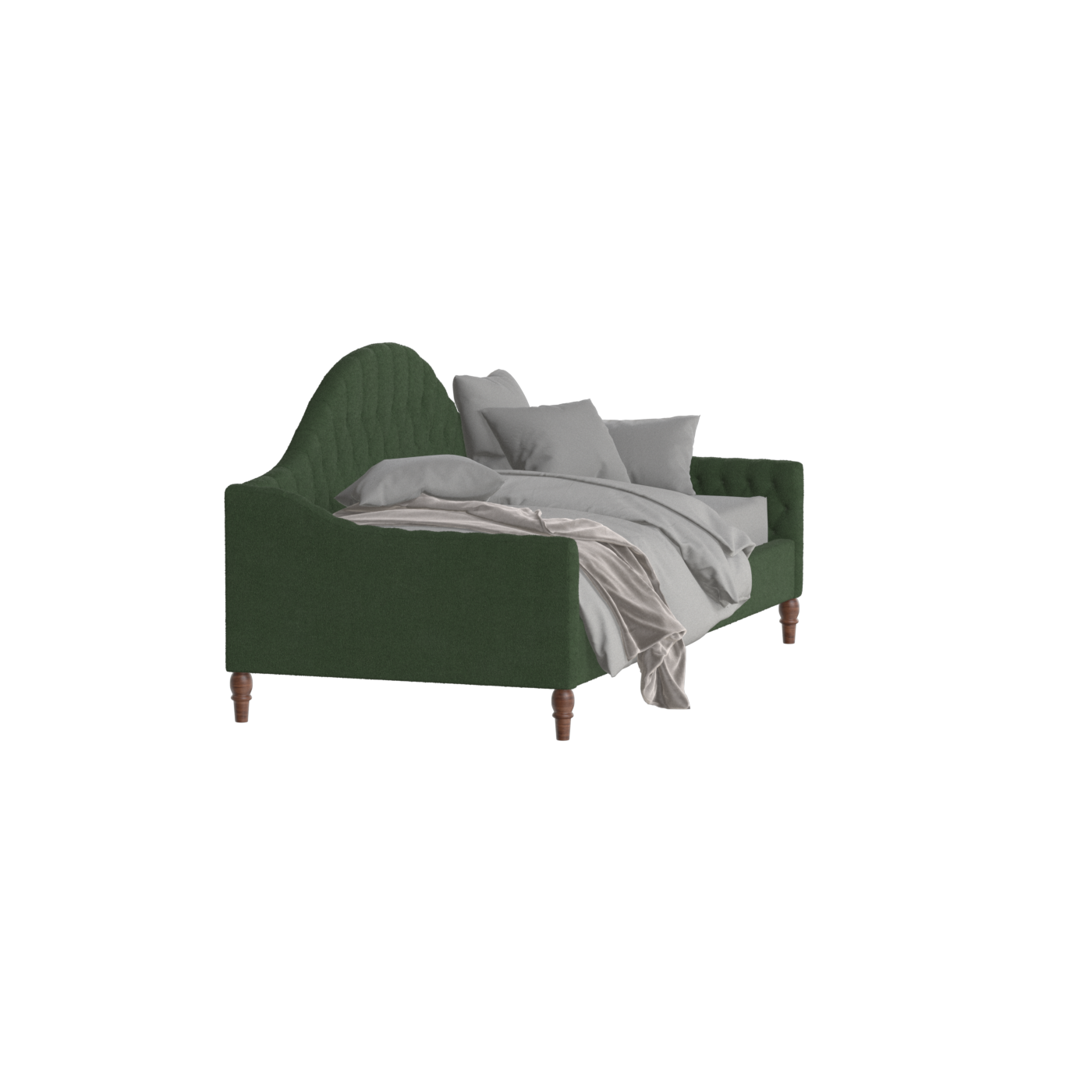 Elise Daybed with Elegant Curves and Versatile Comfort