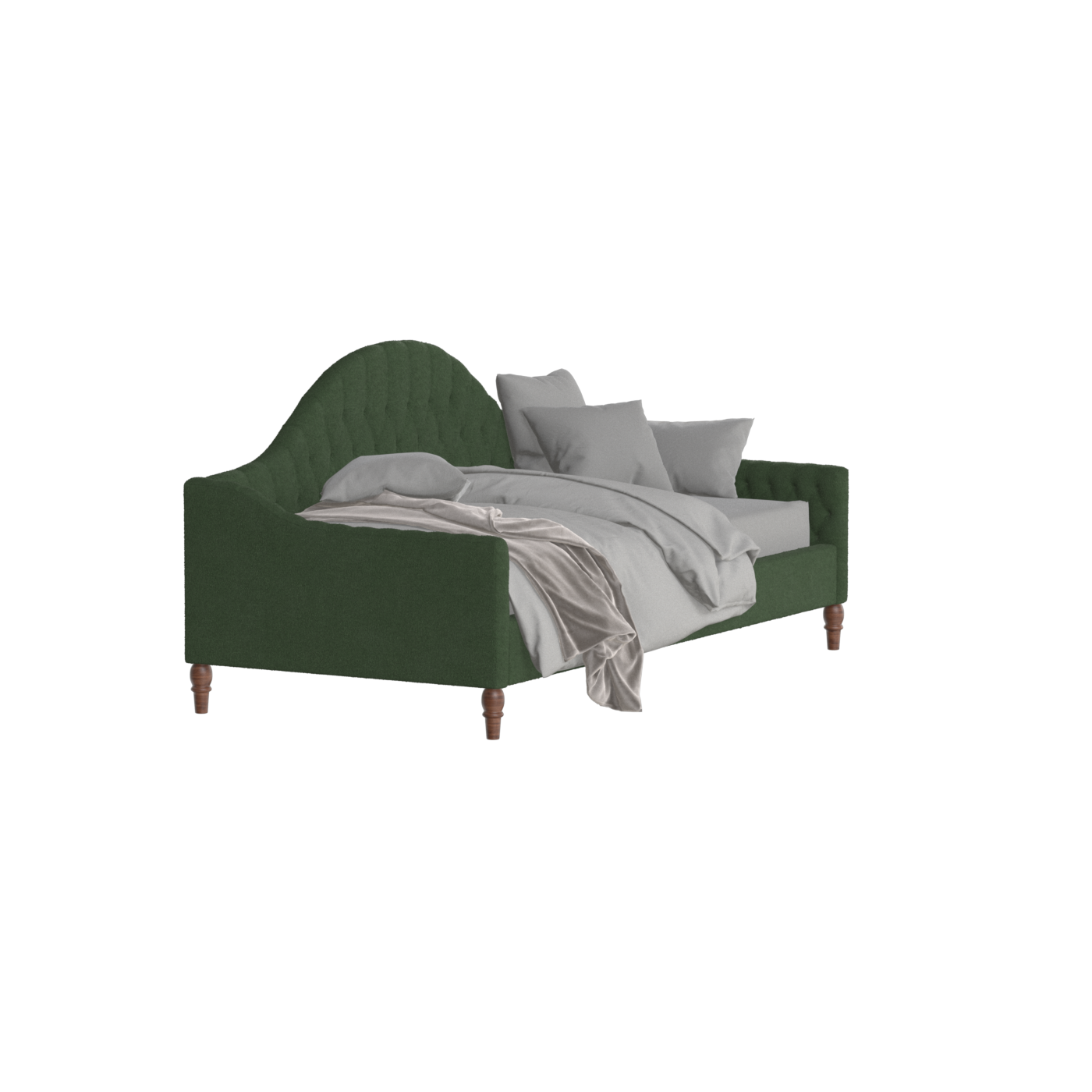 Elise Daybed with Elegant Curves and Versatile Comfort