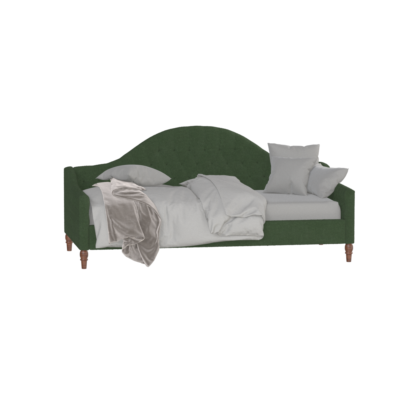 Elise Daybed with Elegant Curves and Versatile Comfort