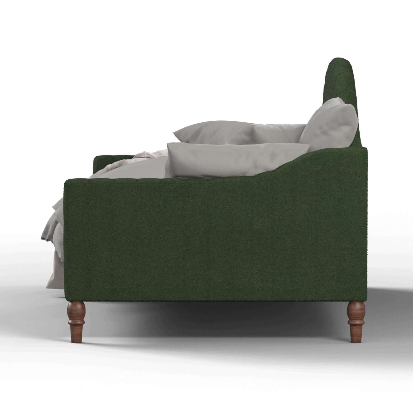 Elise Daybed with Elegant Curves and Versatile Comfort