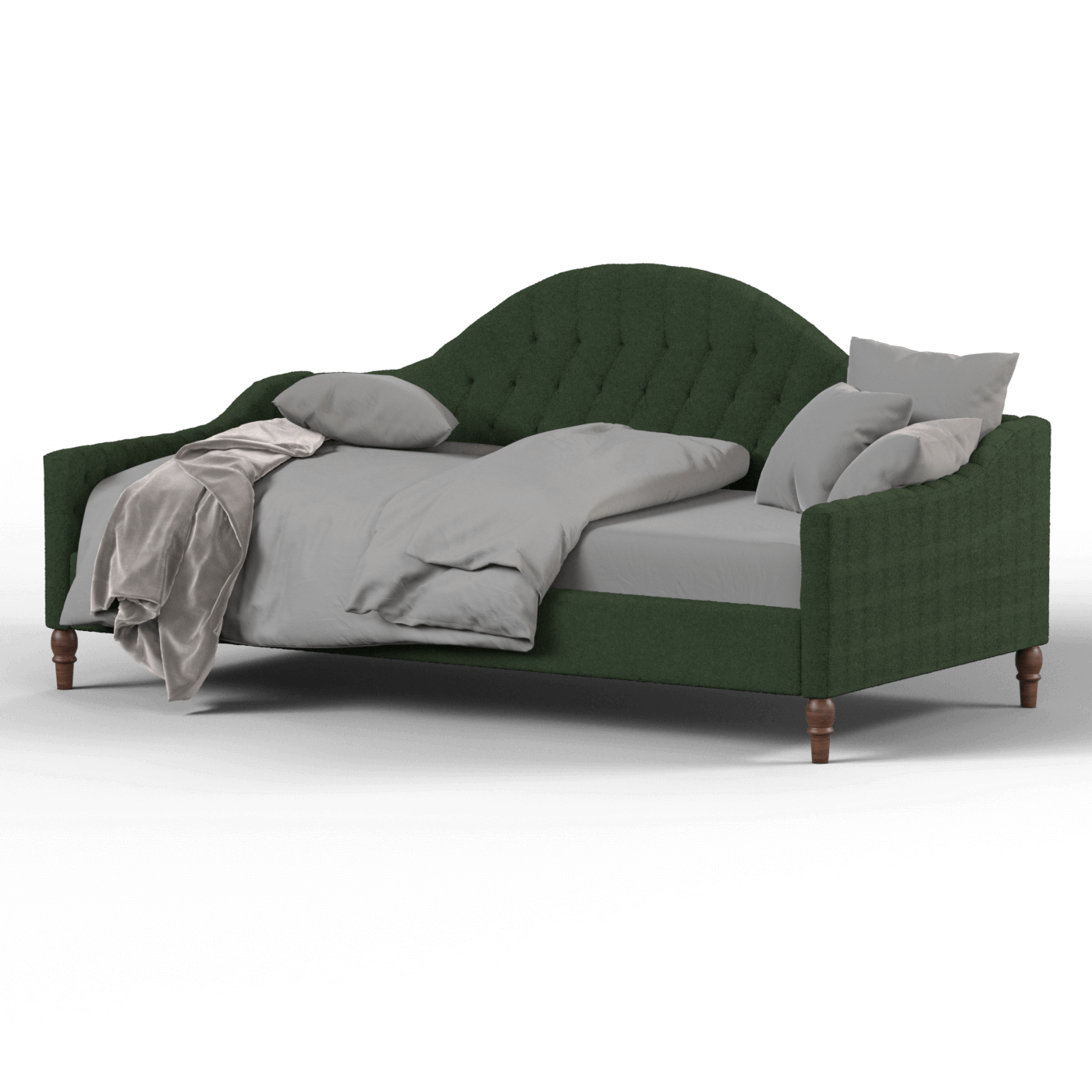 Elise Daybed with Elegant Curves and Versatile Comfort