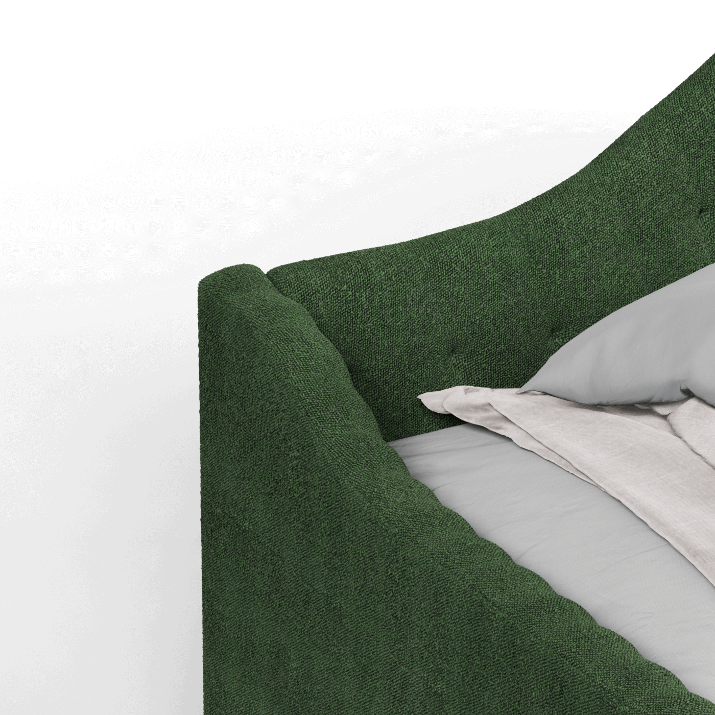 Elise Daybed with Elegant Curves and Versatile Comfort