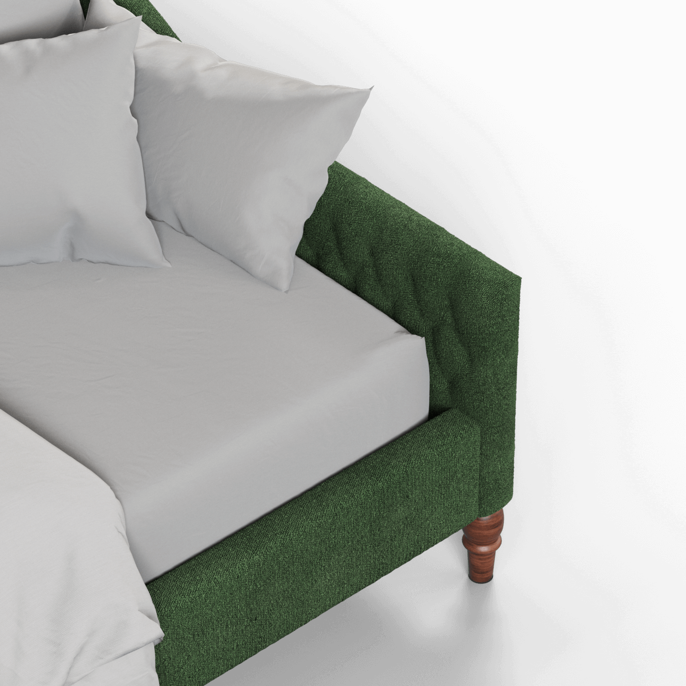 Elise Daybed with Elegant Curves and Versatile Comfort