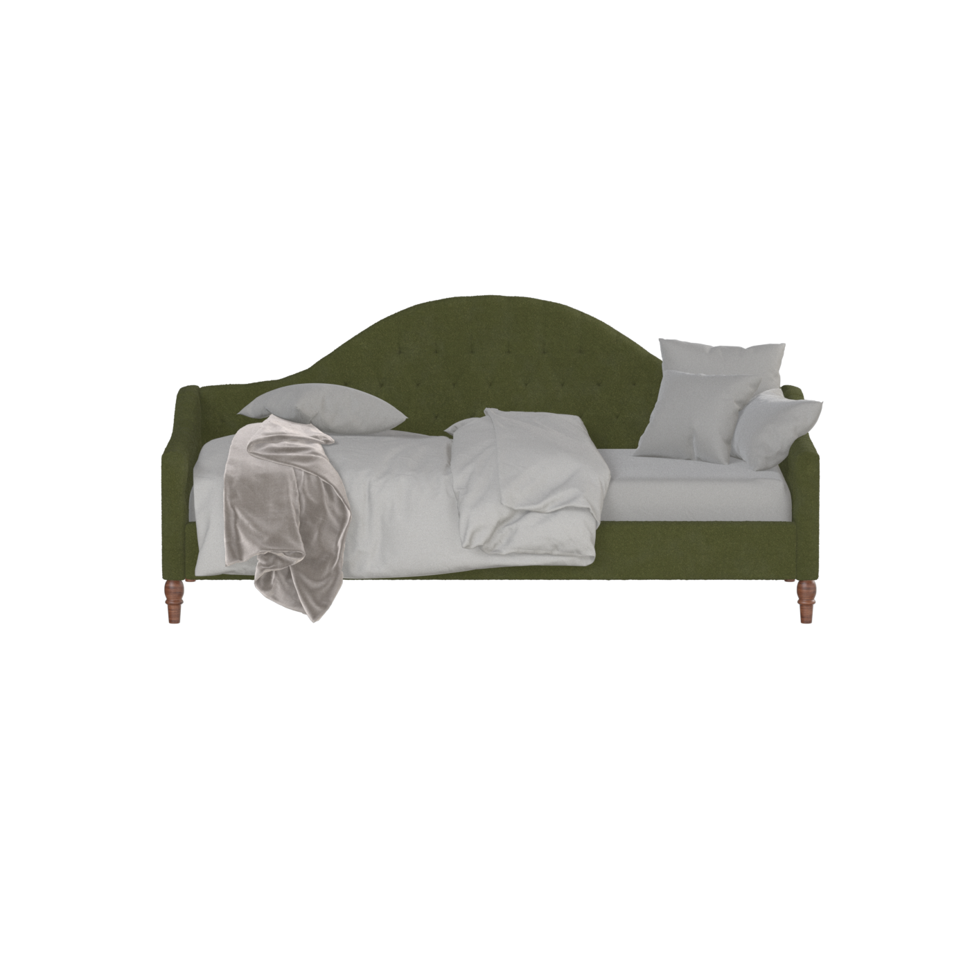 Elise Daybed with Elegant Curves and Versatile Comfort