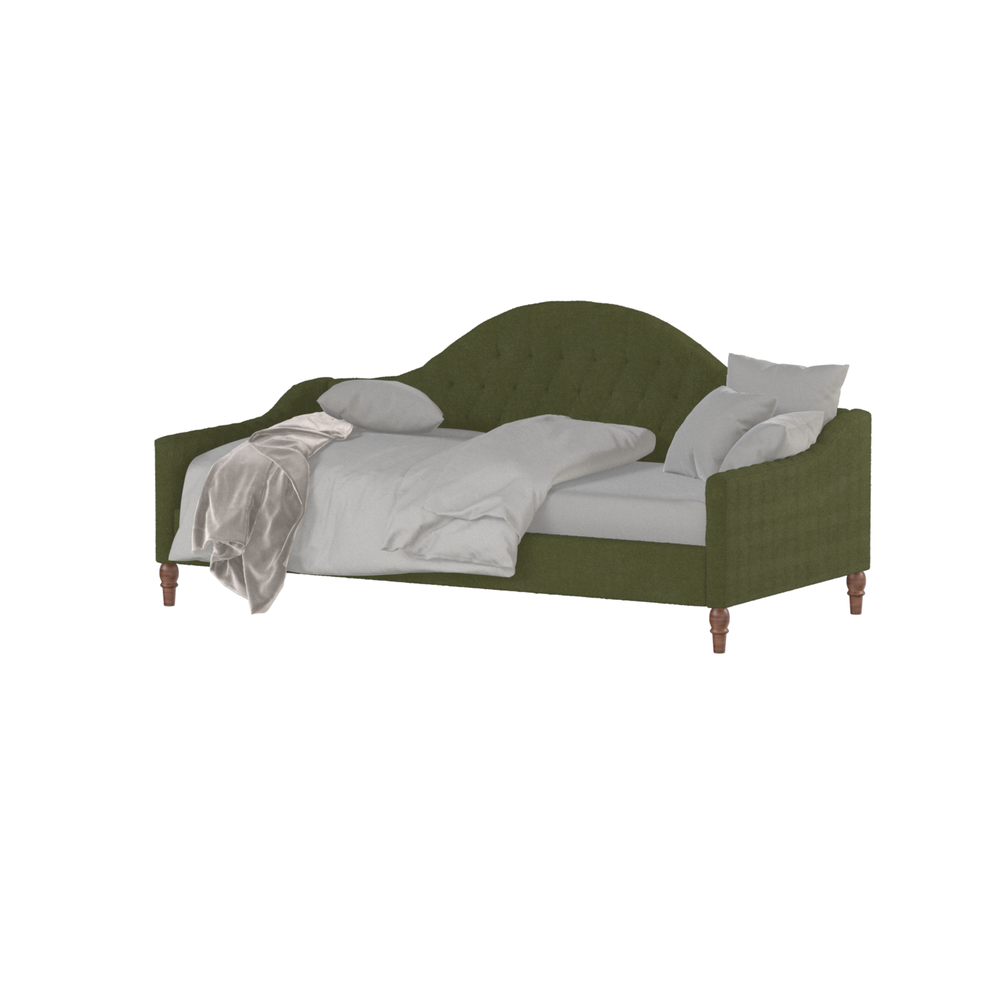 Elise Daybed with Elegant Curves and Versatile Comfort