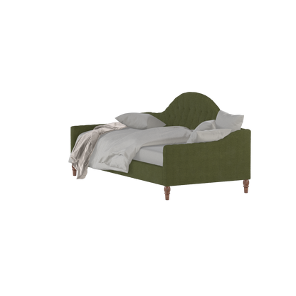 Elise Daybed with Elegant Curves and Versatile Comfort