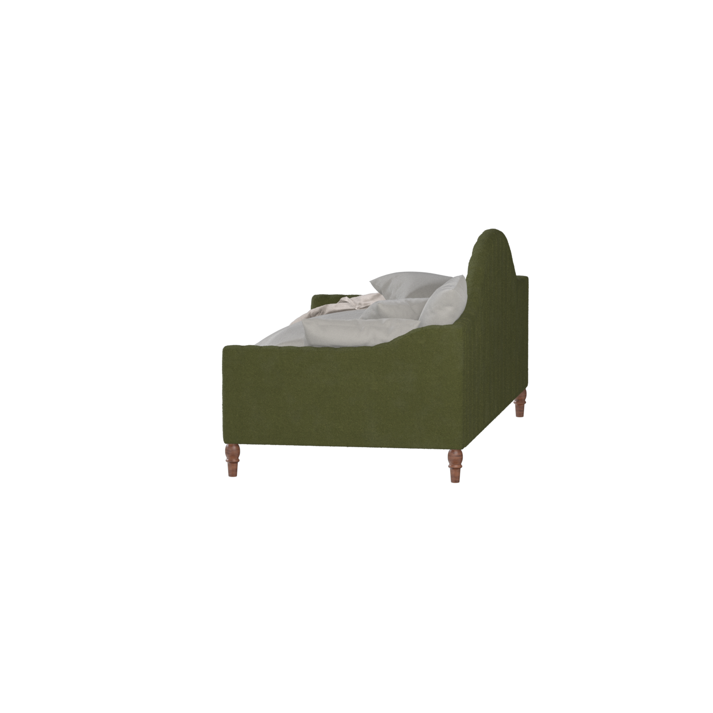 Elise Daybed with Elegant Curves and Versatile Comfort
