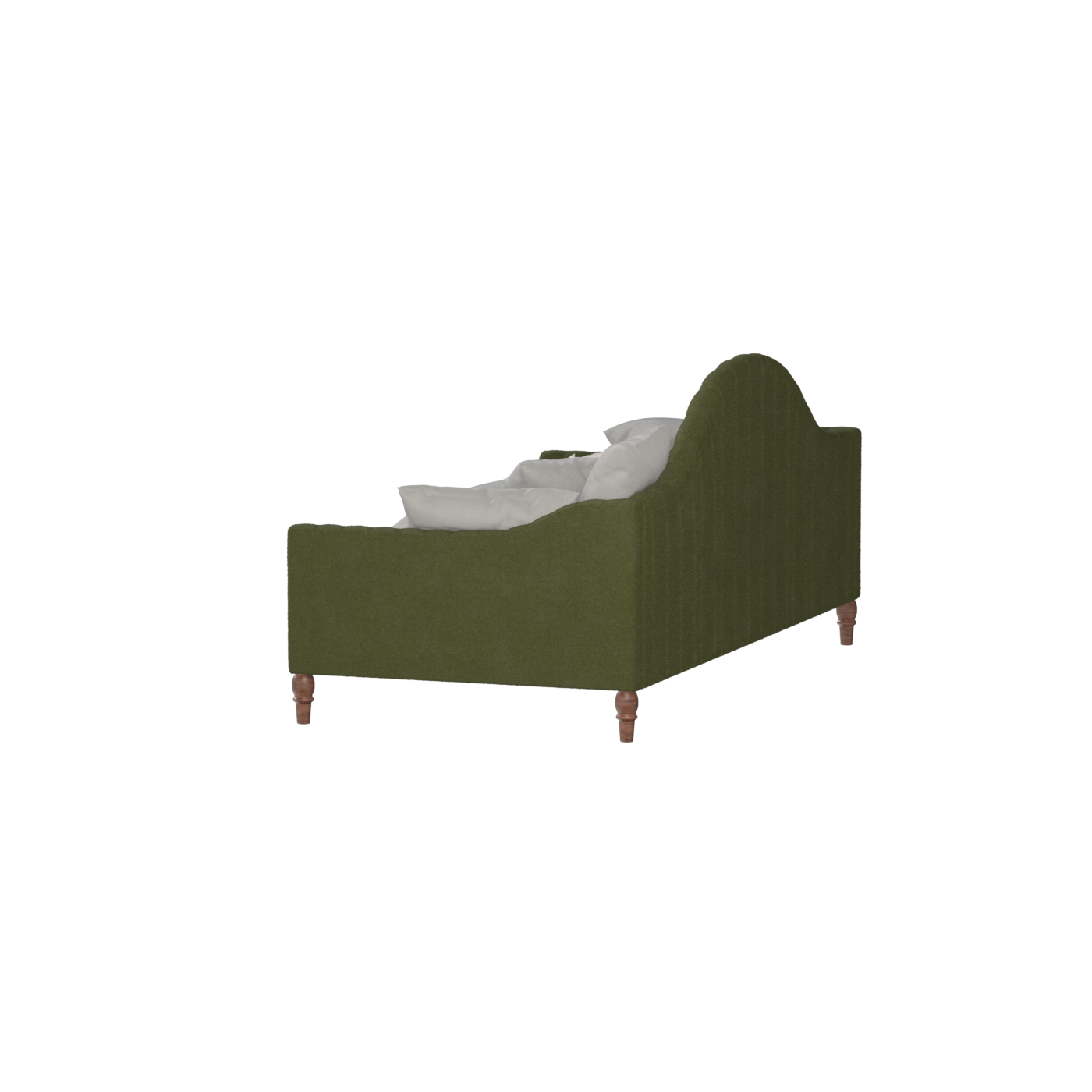 Elise Daybed with Elegant Curves and Versatile Comfort