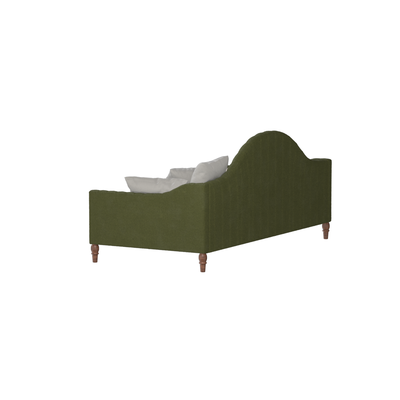 Elise Daybed with Elegant Curves and Versatile Comfort