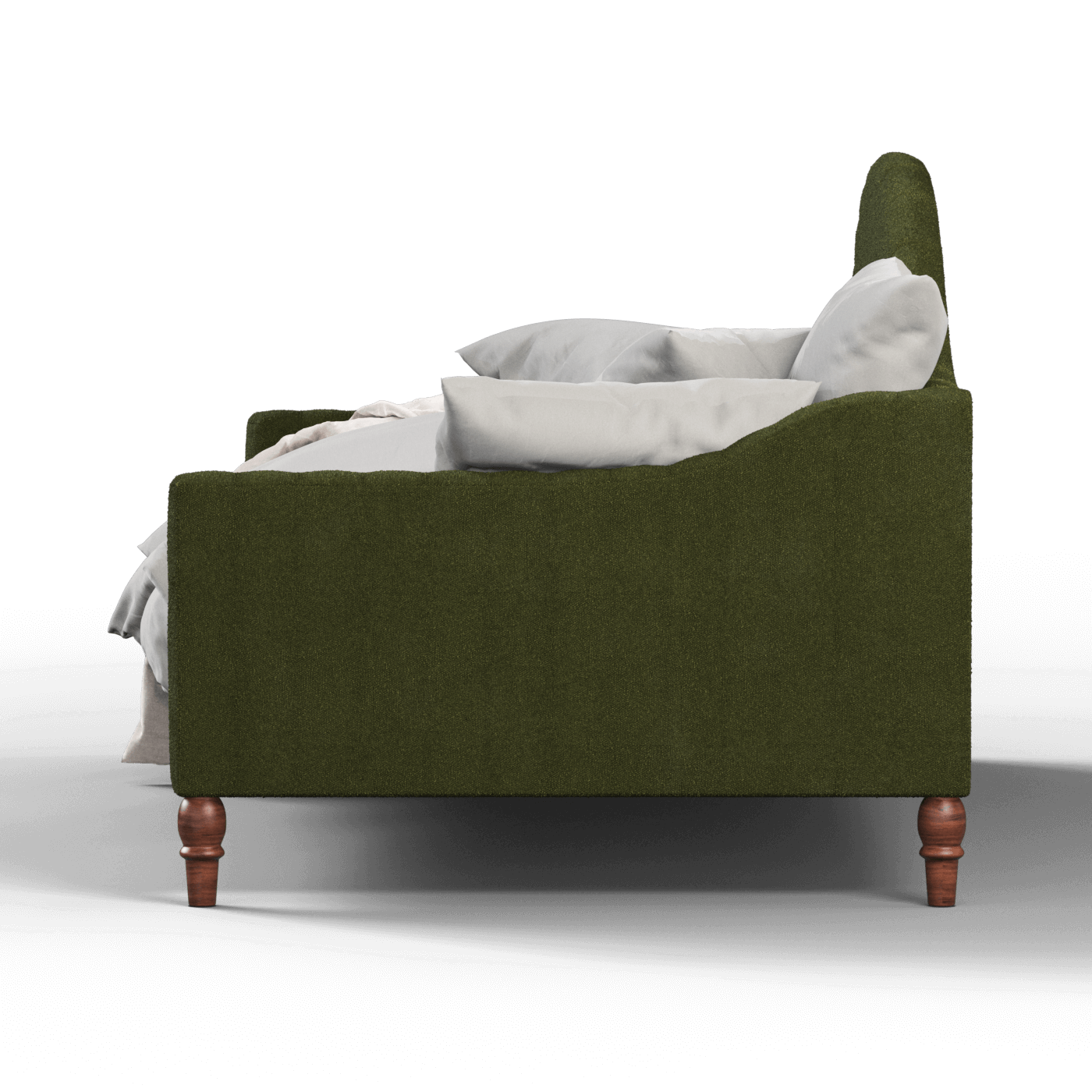 Elise Daybed with Elegant Curves and Versatile Comfort
