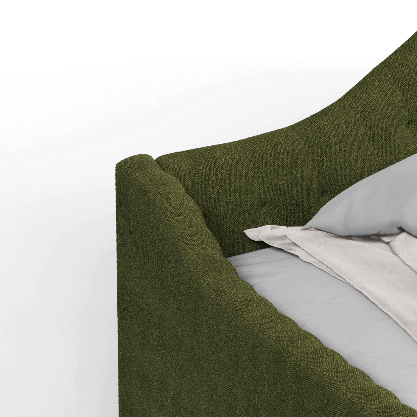 Elise Daybed with Elegant Curves and Versatile Comfort