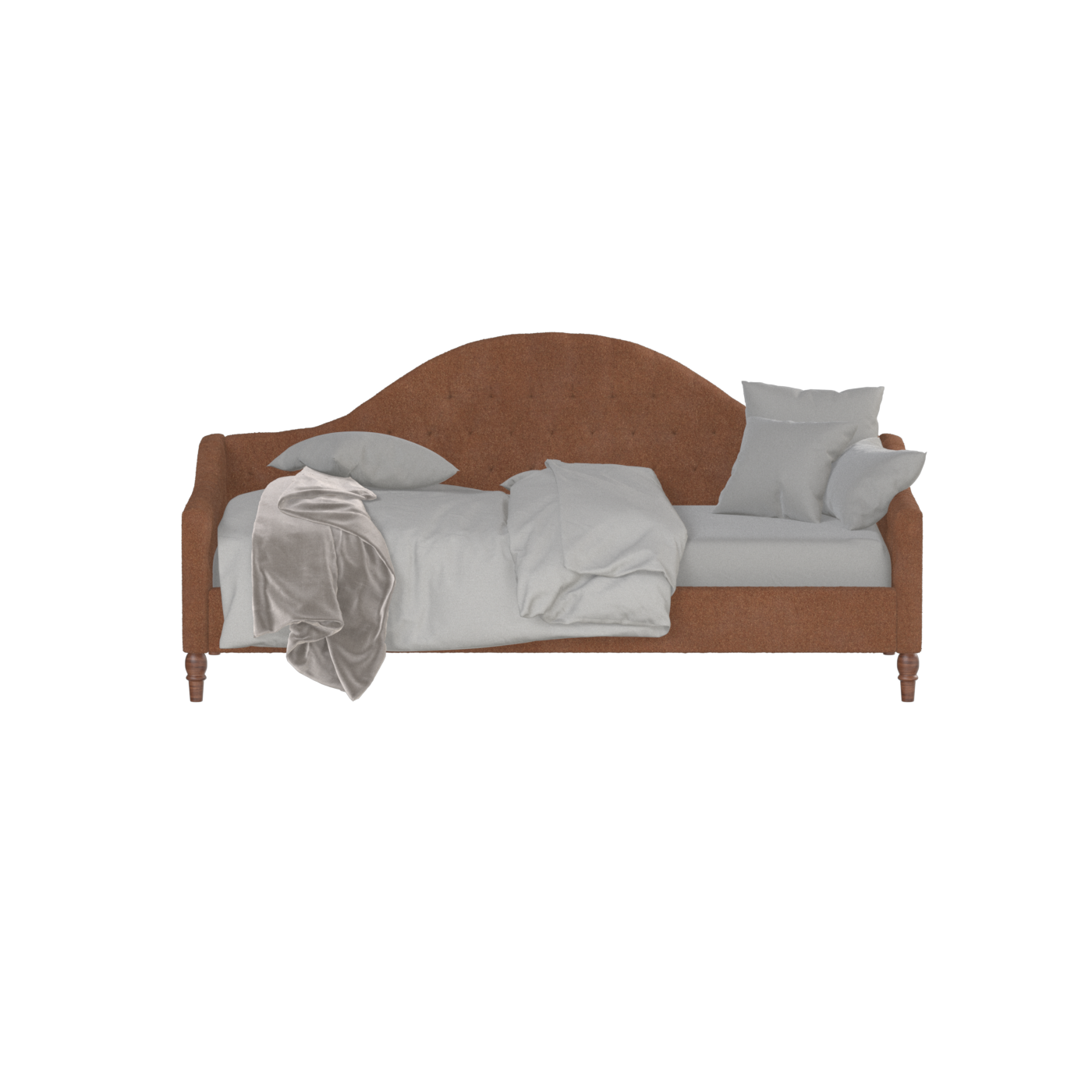 Lit de repos Elise aux courbes élégantes et au confort polyvalent