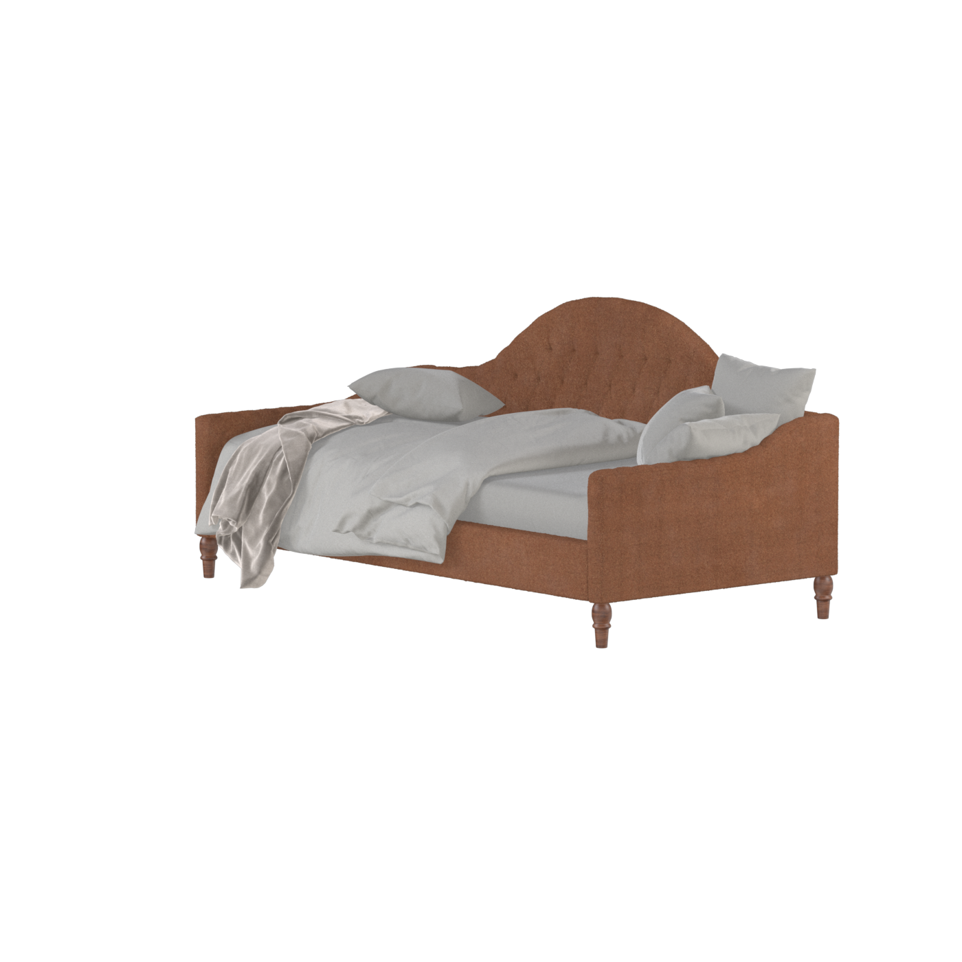 Lit de repos Elise aux courbes élégantes et au confort polyvalent