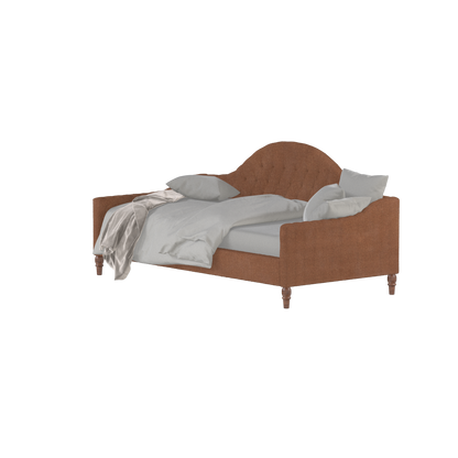 Lit de repos Elise aux courbes élégantes et au confort polyvalent