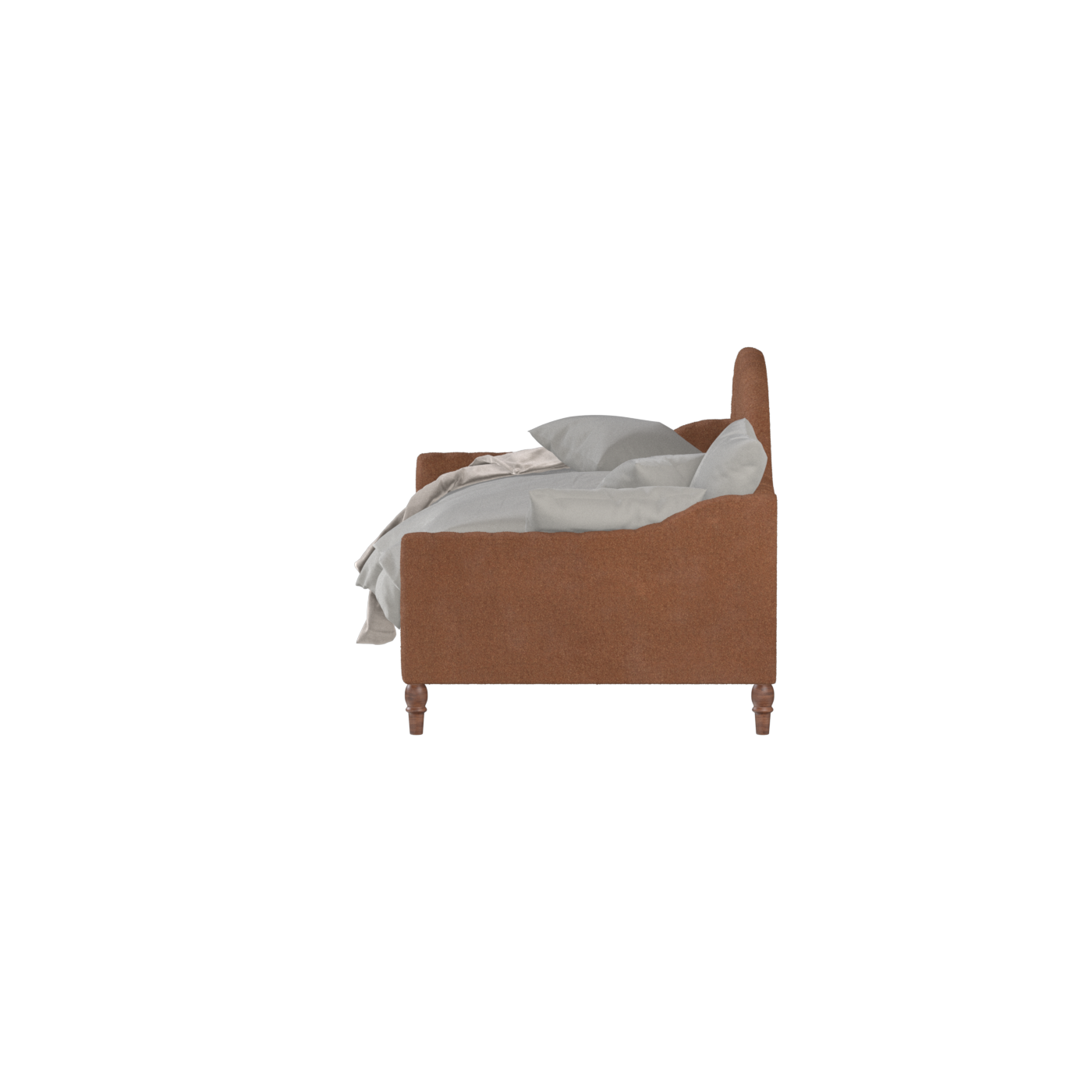 Lit de repos Elise aux courbes élégantes et au confort polyvalent