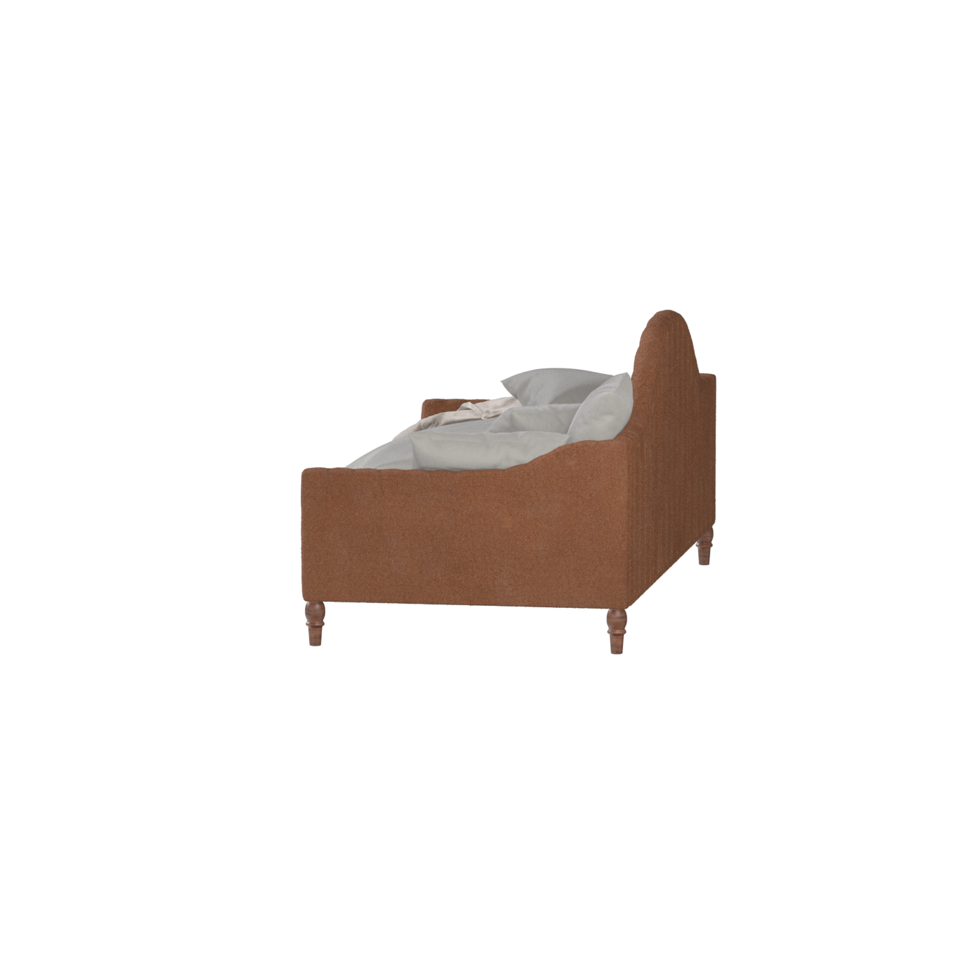 Lit de repos Elise aux courbes élégantes et au confort polyvalent