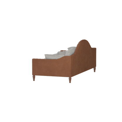 Lit de repos Elise aux courbes élégantes et au confort polyvalent