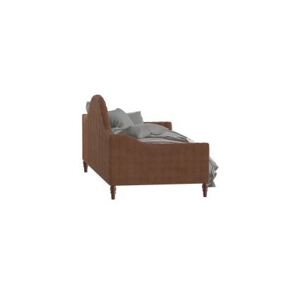 Lit de repos Elise aux courbes élégantes et au confort polyvalent