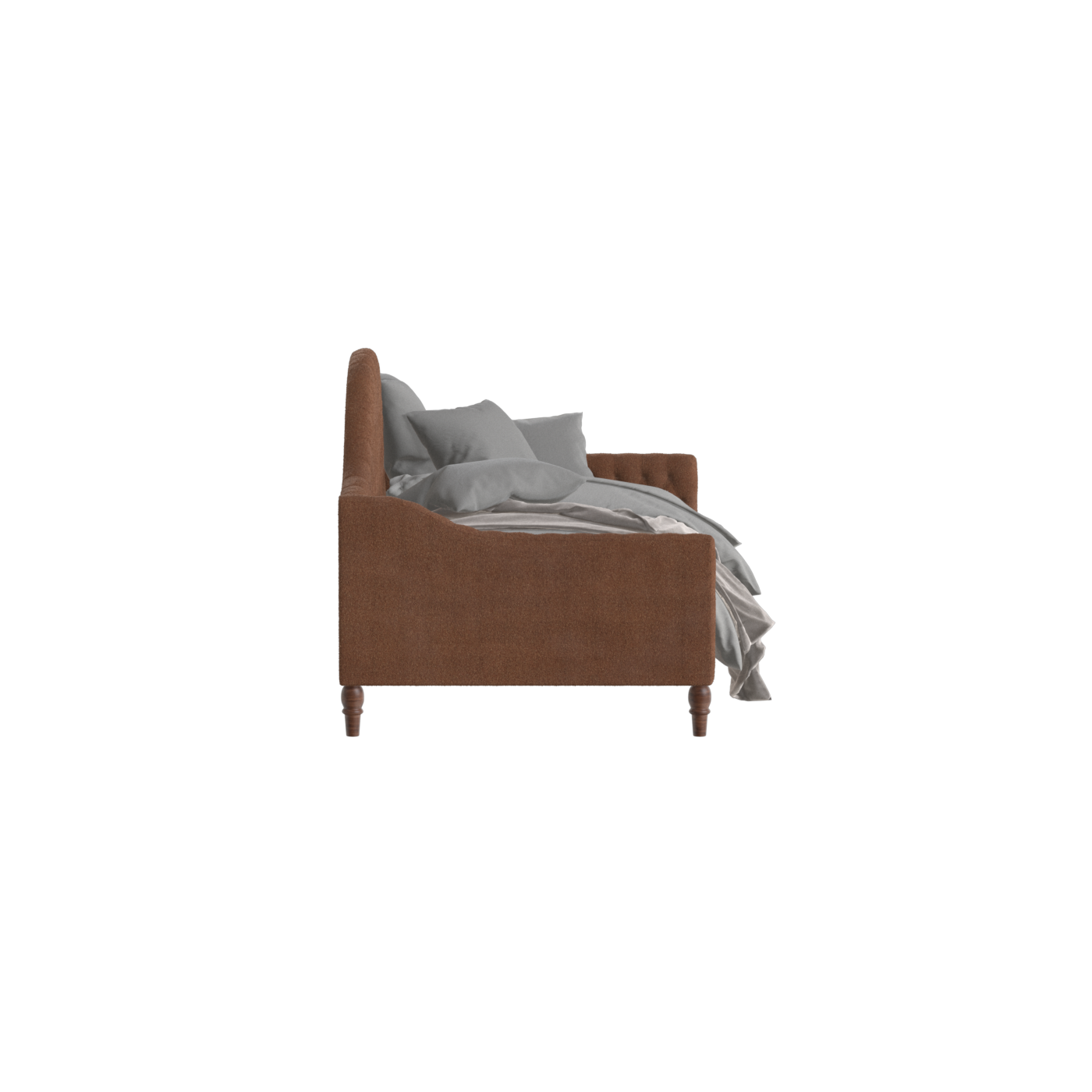 Lit de repos Elise aux courbes élégantes et au confort polyvalent