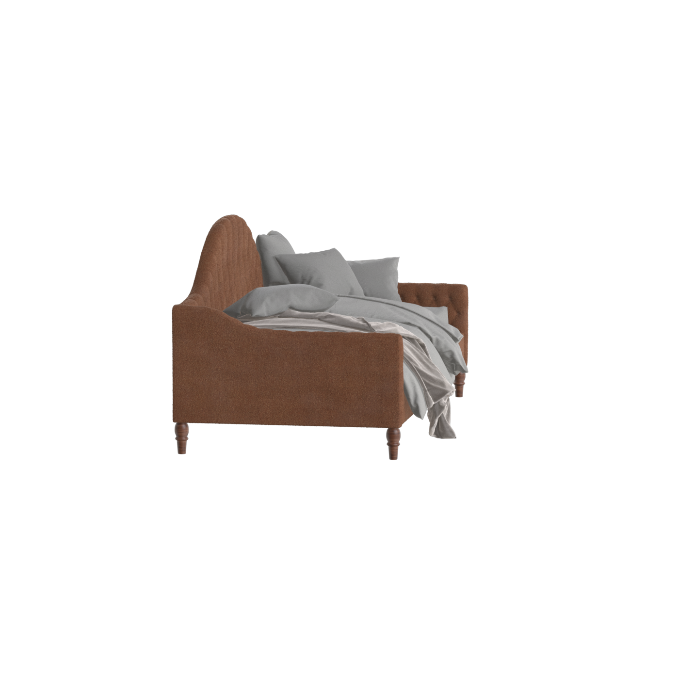 Lit de repos Elise aux courbes élégantes et au confort polyvalent