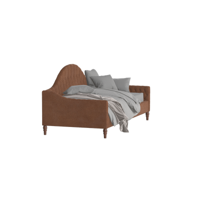 Lit de repos Elise aux courbes élégantes et au confort polyvalent