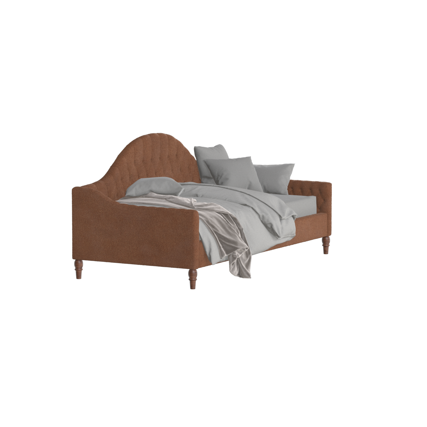 Lit de repos Elise aux courbes élégantes et au confort polyvalent