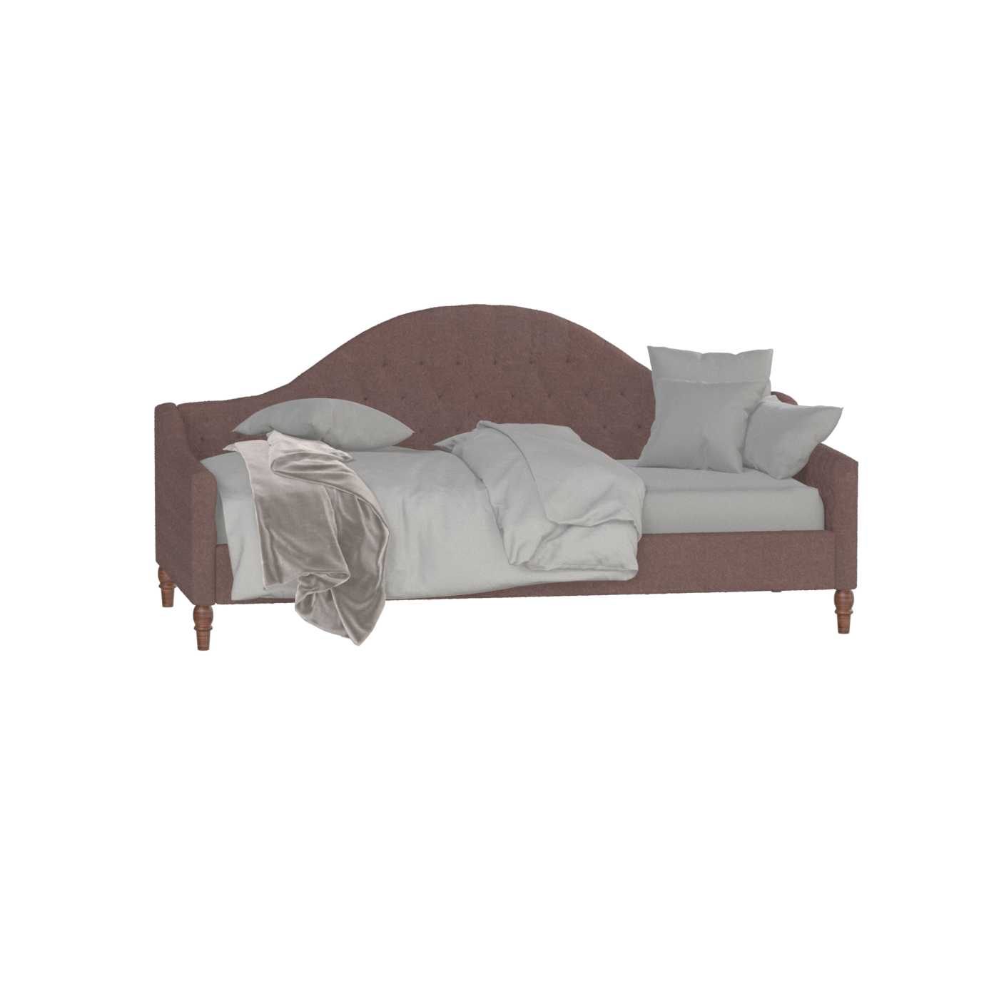 Elise Daybed with Elegant Curves and Versatile Comfort