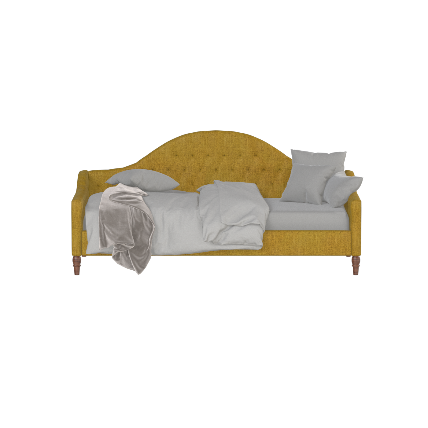 Elise Daybed with Elegant Curves and Versatile Comfort