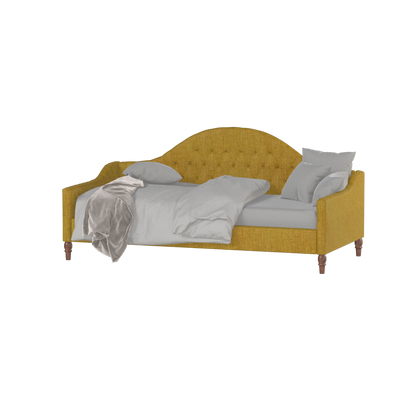 Elise Daybed with Elegant Curves and Versatile Comfort