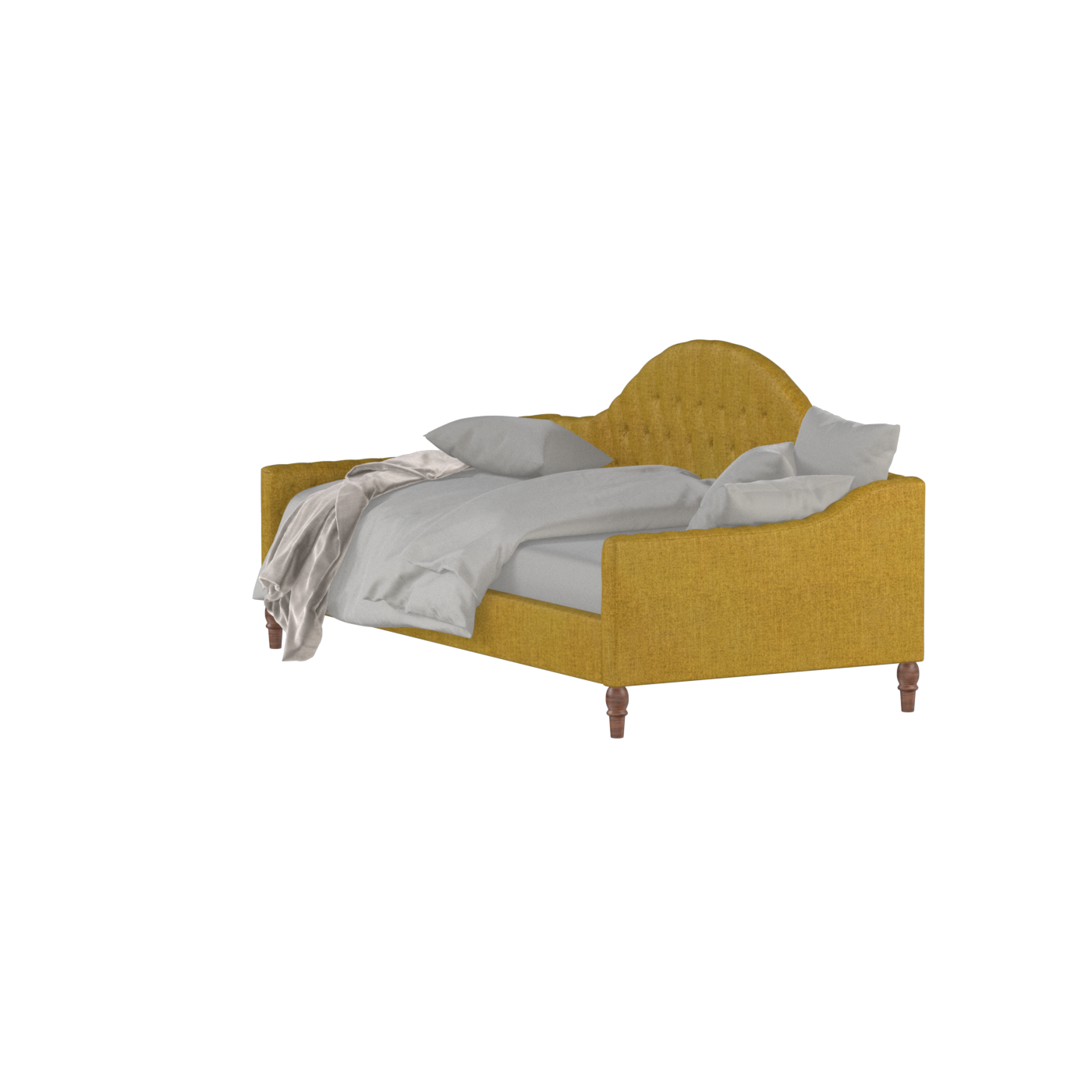 Elise Daybed with Elegant Curves and Versatile Comfort