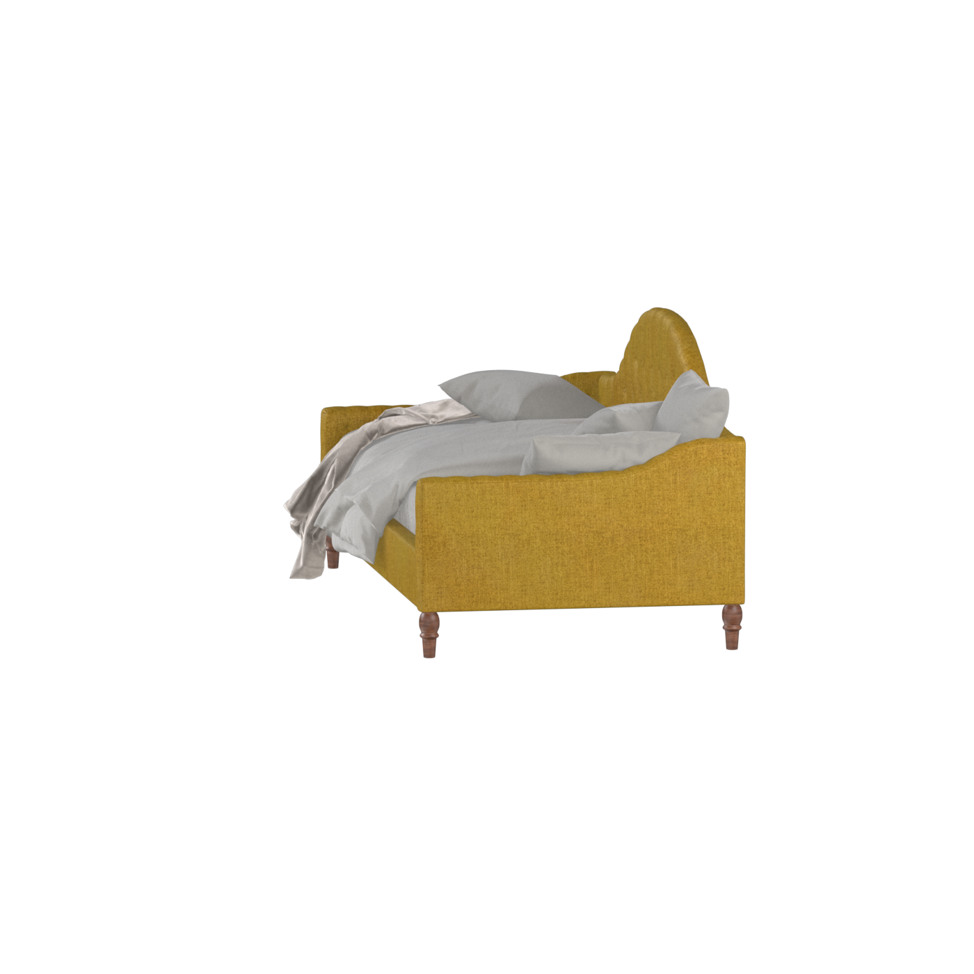 Elise Daybed with Elegant Curves and Versatile Comfort