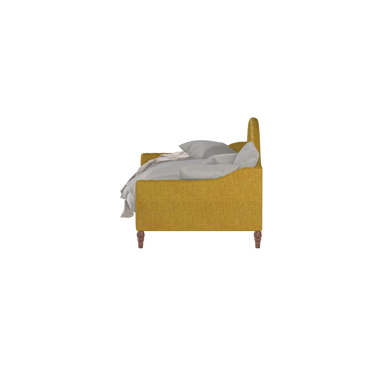 Elise Daybed with Elegant Curves and Versatile Comfort