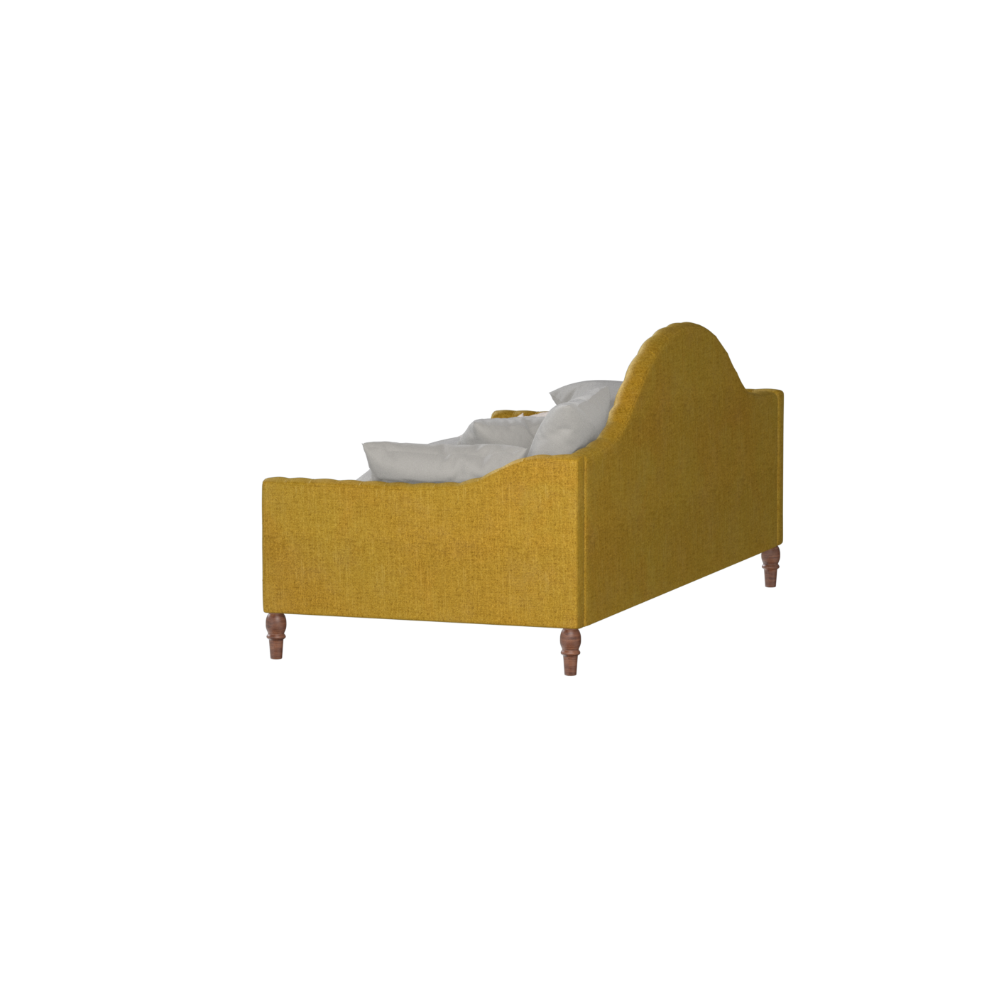 Elise Daybed with Elegant Curves and Versatile Comfort