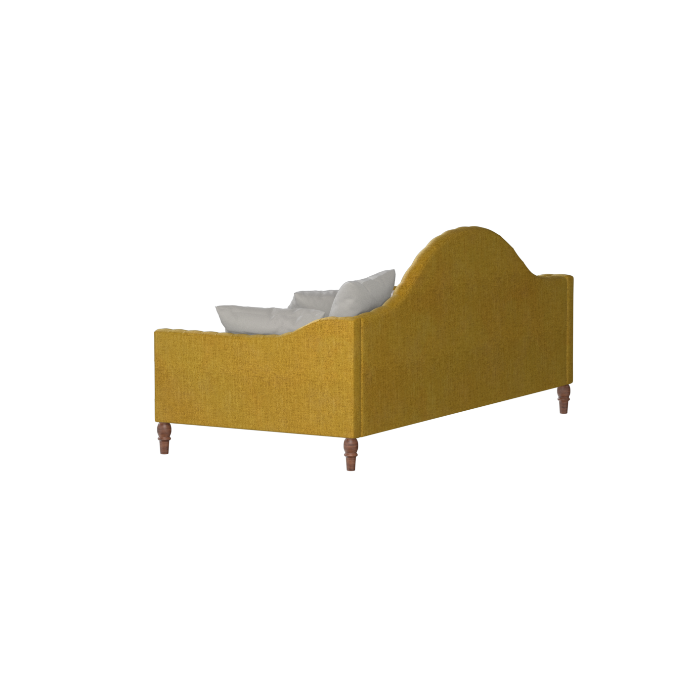 Elise Daybed with Elegant Curves and Versatile Comfort