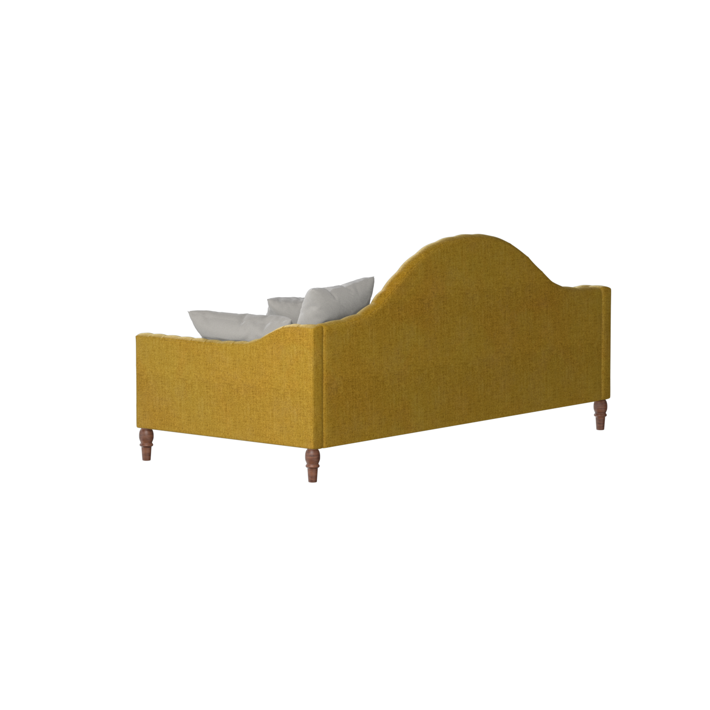 Elise Daybed with Elegant Curves and Versatile Comfort