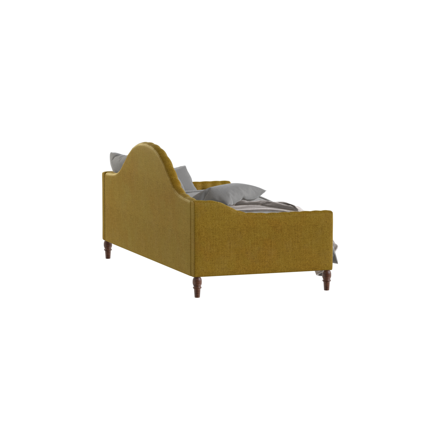 Elise Daybed with Elegant Curves and Versatile Comfort
