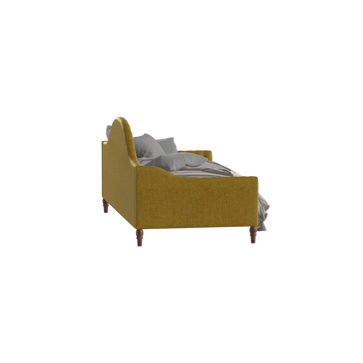 Elise Daybed with Elegant Curves and Versatile Comfort