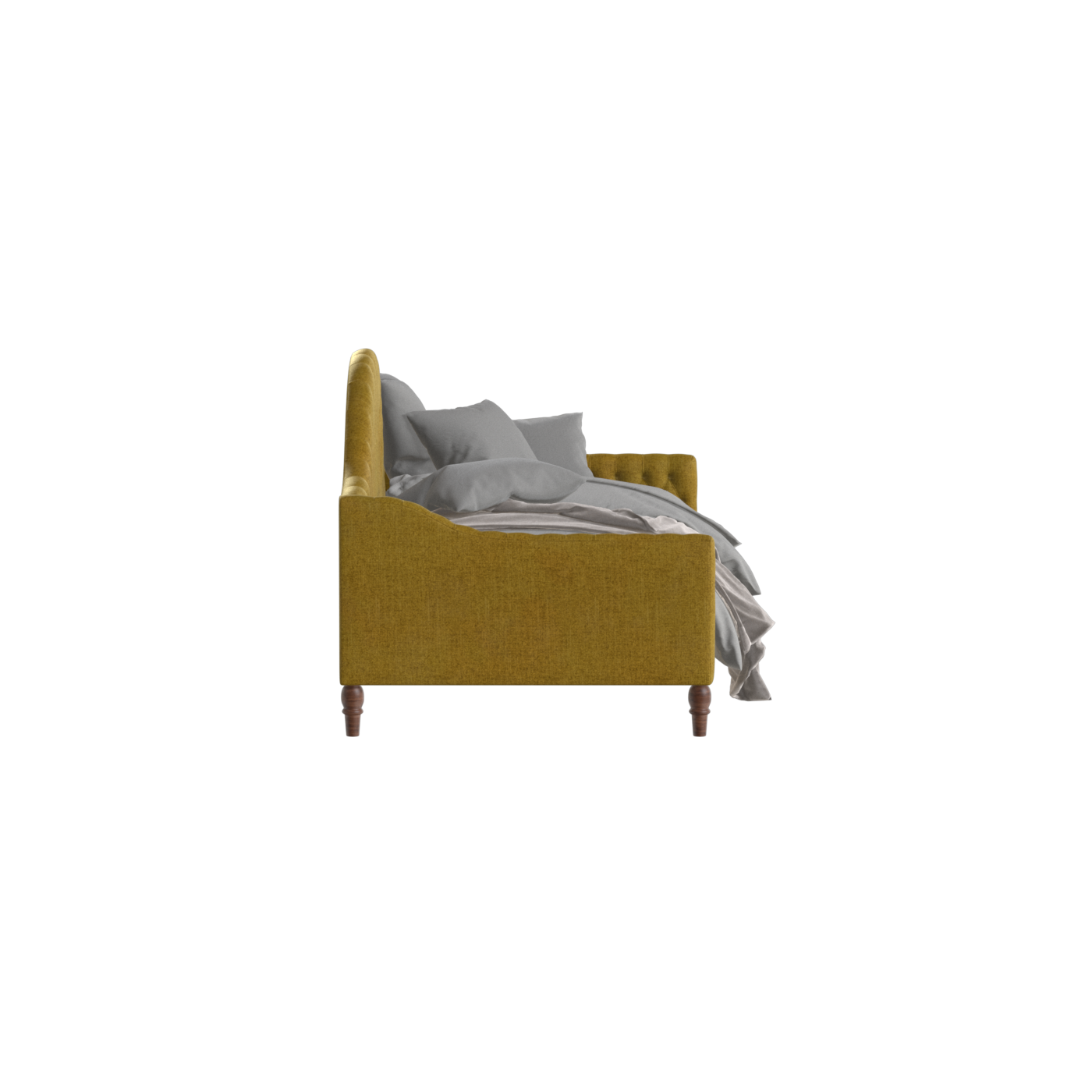 Elise Daybed with Elegant Curves and Versatile Comfort