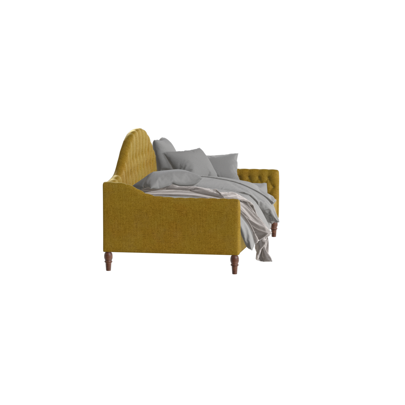 Elise Daybed with Elegant Curves and Versatile Comfort